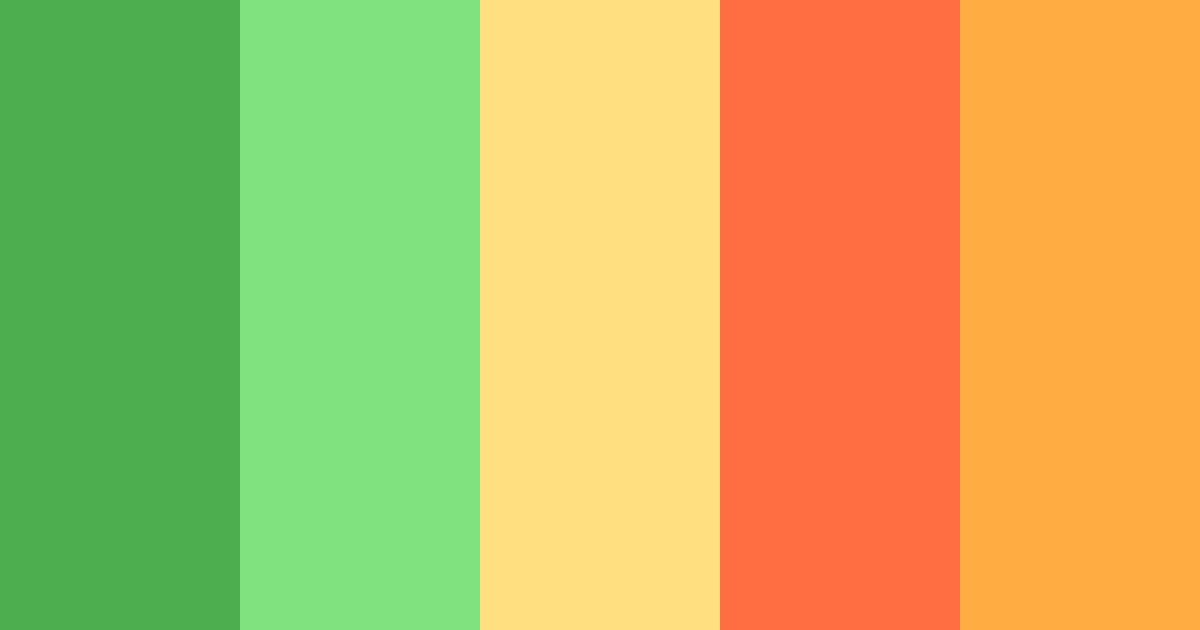 Download green tiana color palette PNG image (landscape)
