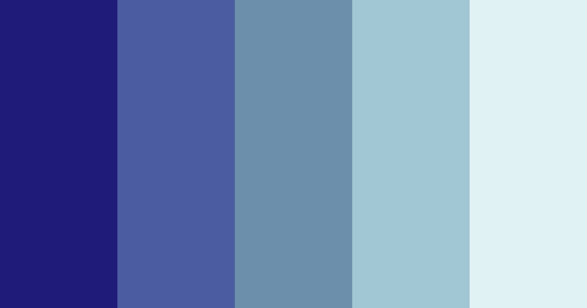 Download blue astro color palette PNG image (landscape)
