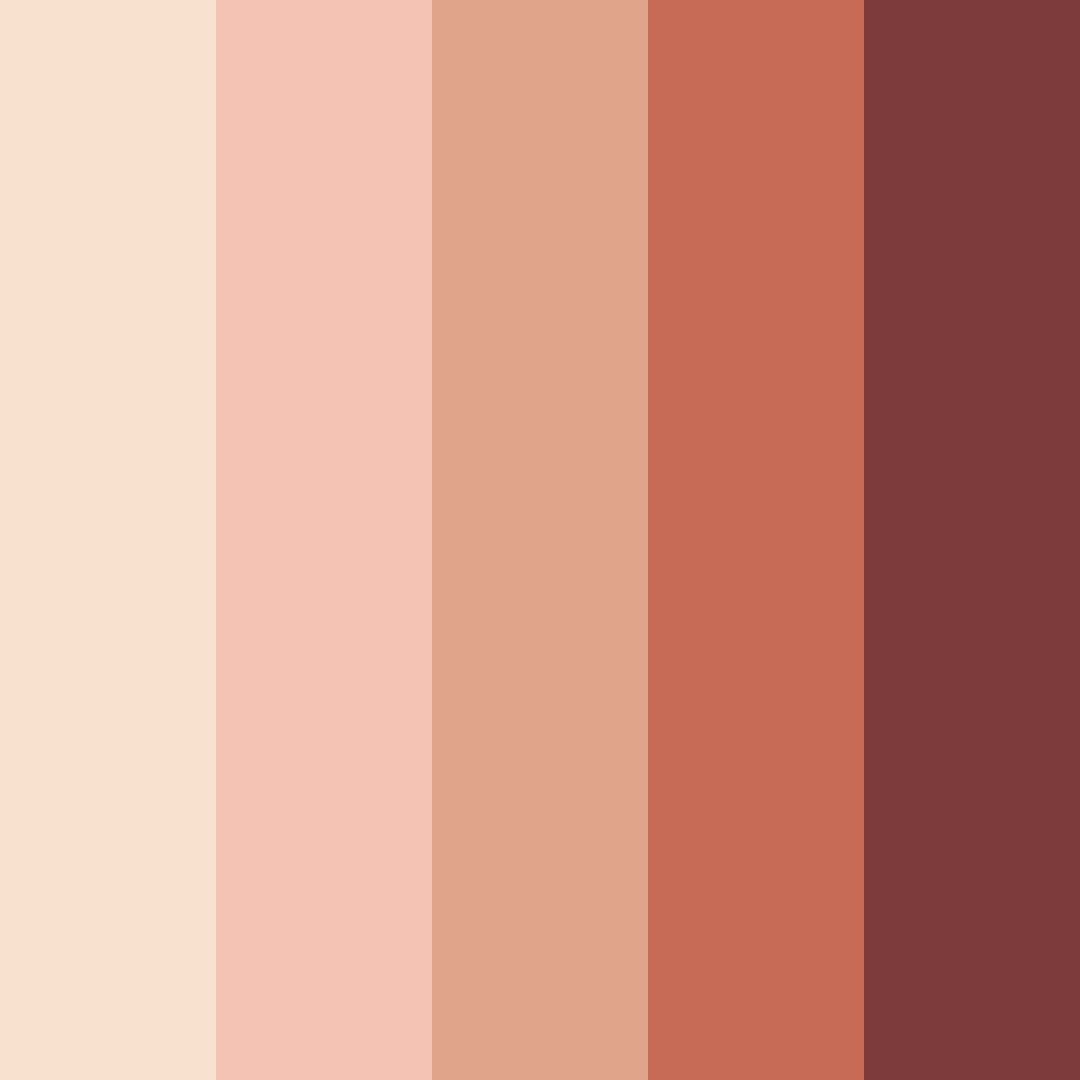 Download pink neapolitan color palette PNG image (square)