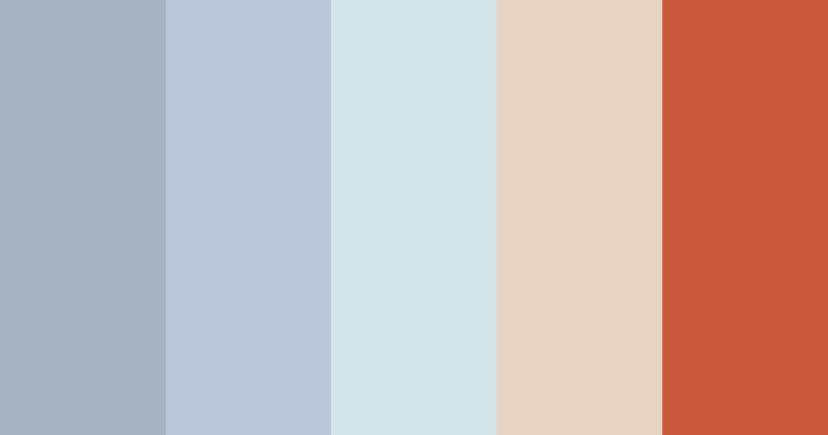 Download desaturated blue with warm contrast color palette PNG image (landscape)
