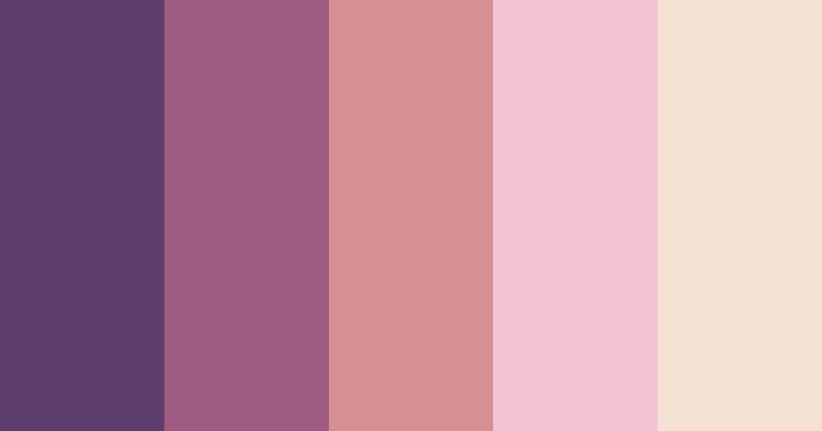 Download dark pink color palette PNG image (landscape)