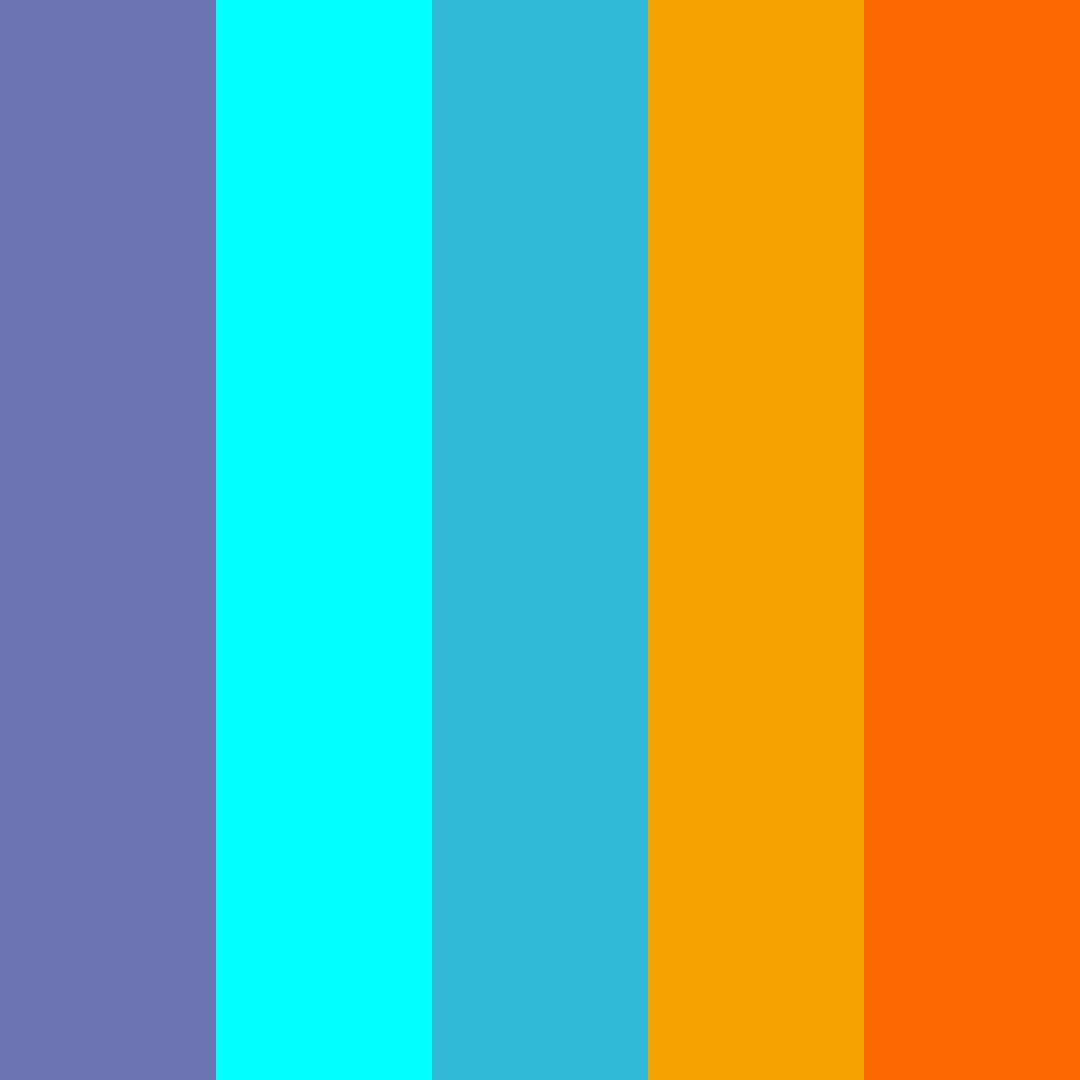 Download blue breeze color palette PNG image (square)