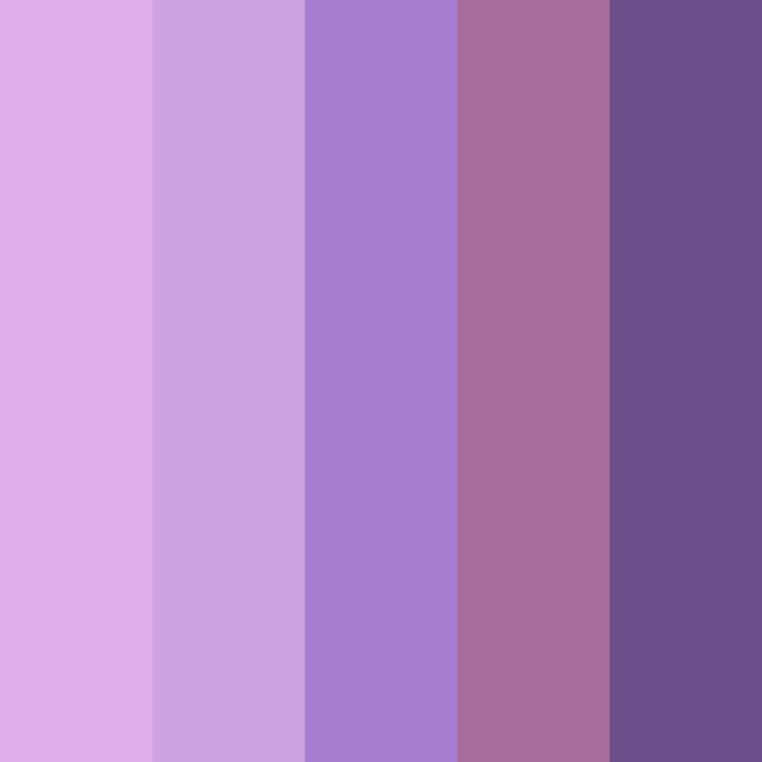 Download lilac dreams color palette PNG image (square)