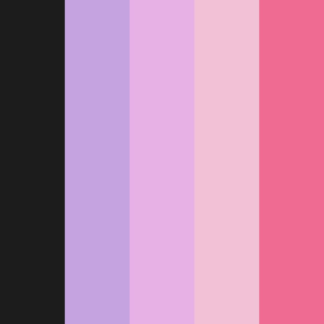 Lavender Pink Night Color Palette