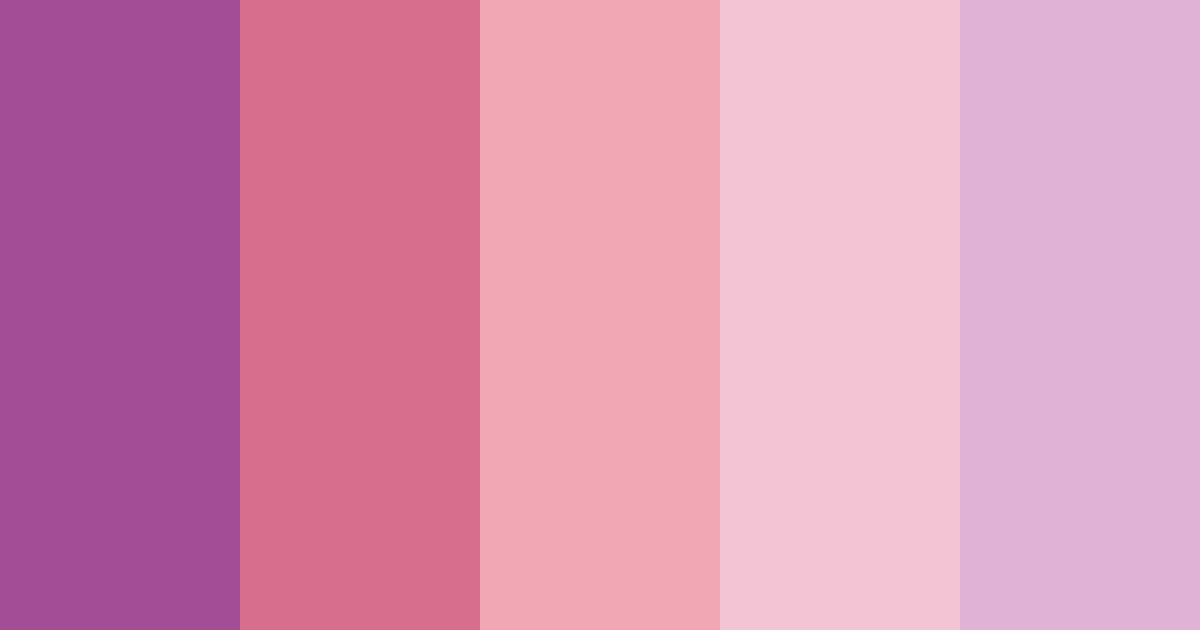 Download berry pink color palette PNG image (landscape)