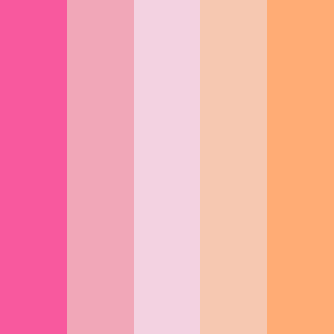 Blushing Blossoms Color Palette