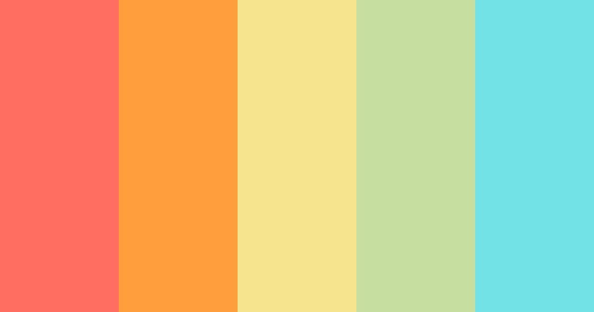 Download sunset harmony color palette PNG image (landscape)
