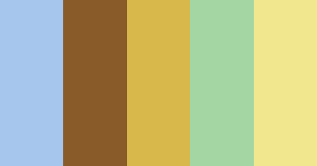 Download serene elegance color palette PNG image (landscape)