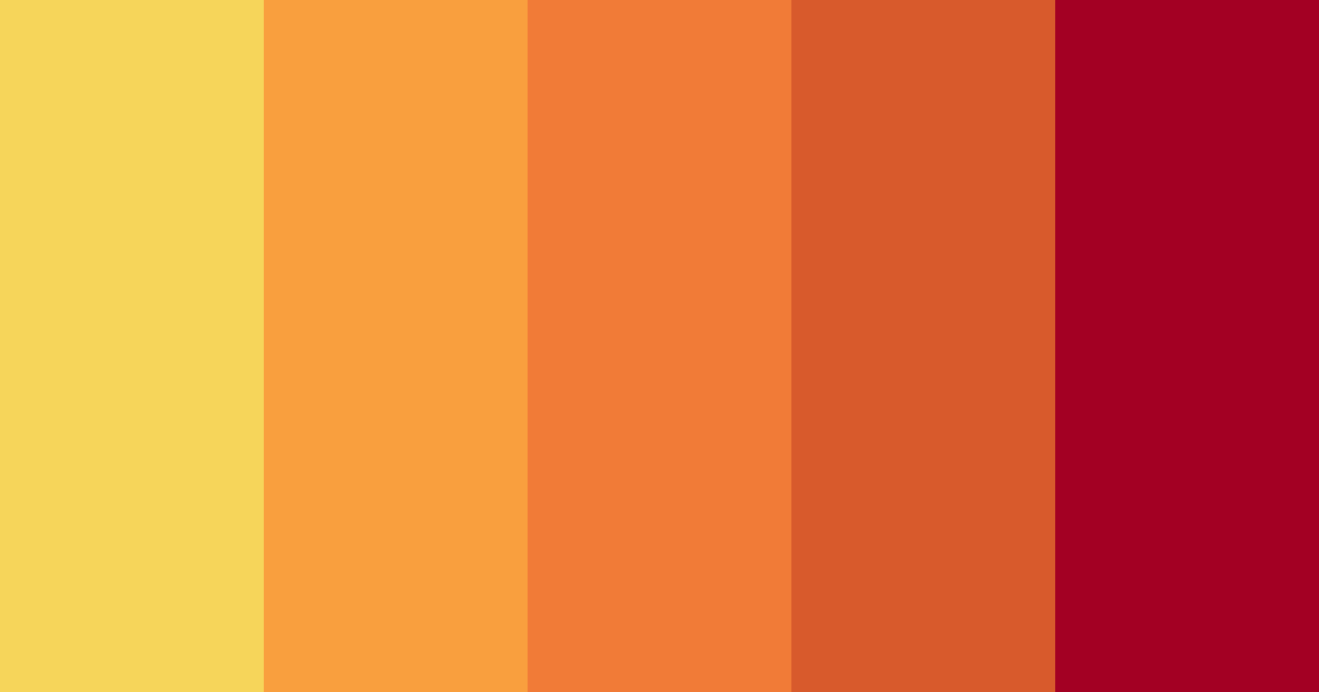 Golden Spring Awakening Color Palette