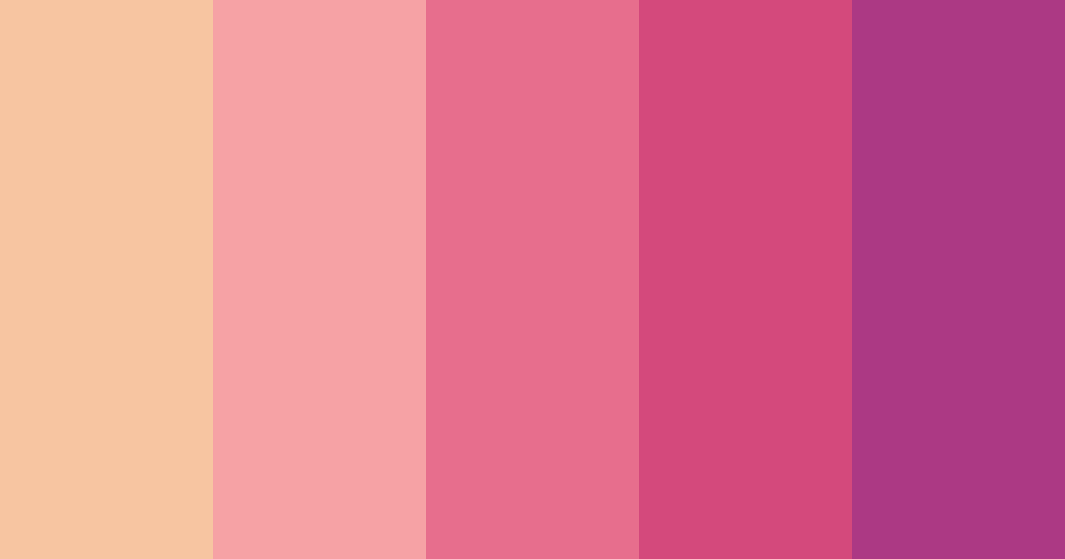 Download pink stray wav color palette PNG image (landscape)