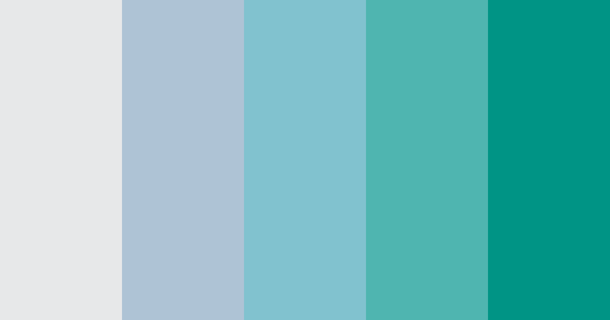 Download aquatic elegance color palette PNG image (landscape)