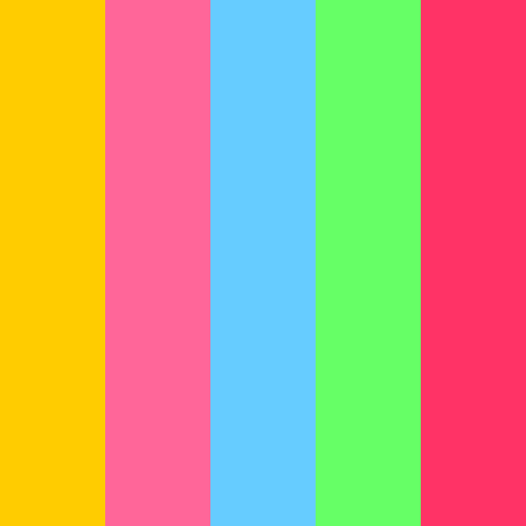 Beginner's Burst Color Palette