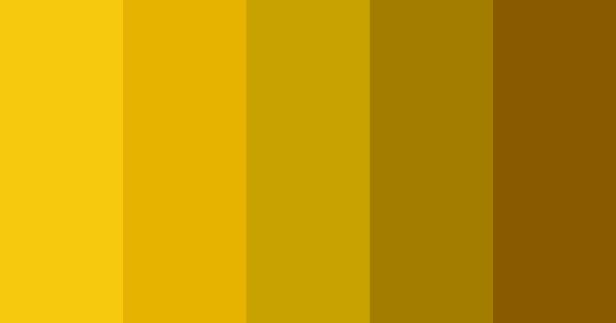 Golden Finch Serenade Color Palette