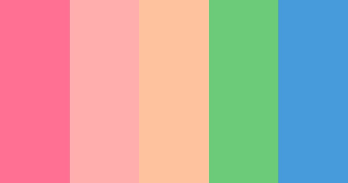Cotton Candy Dreams Color Palette