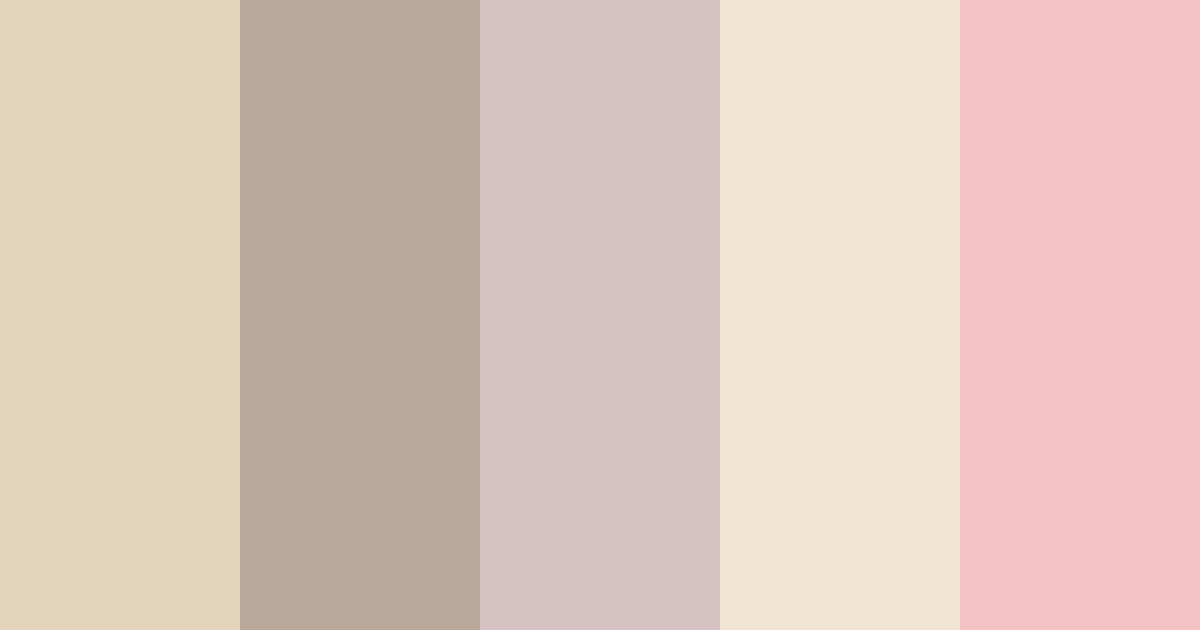 Download light beige color palette PNG image (landscape)