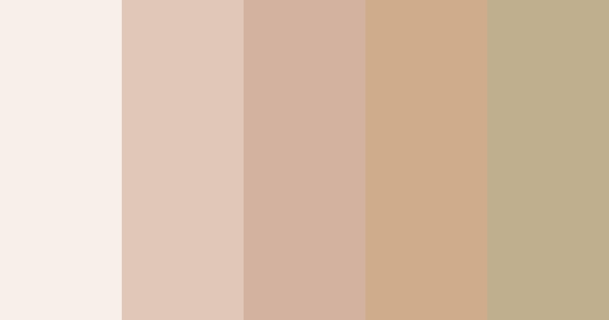 Download light beige color palette PNG image (landscape)