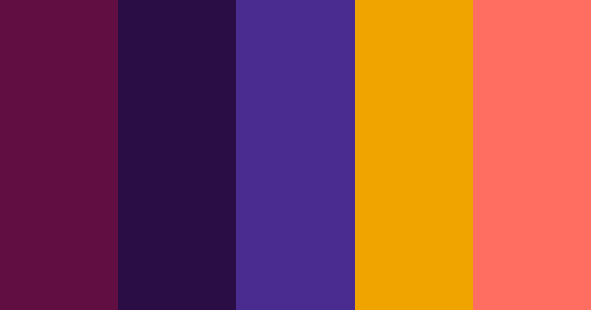 Download upside down vibes color palette PNG image (landscape)