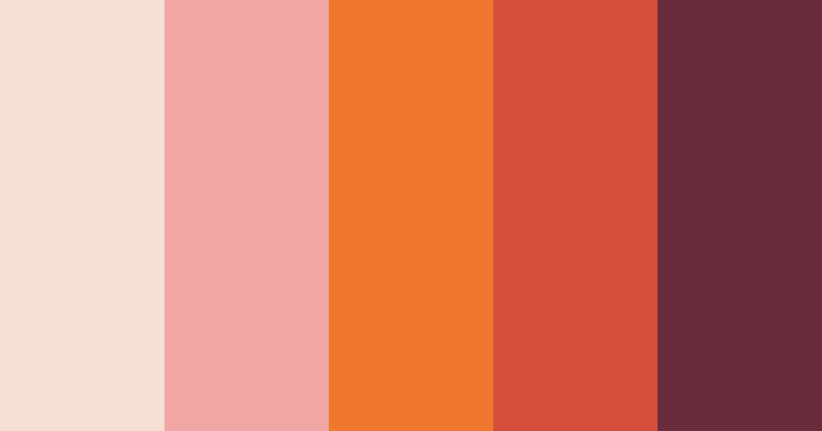 Download sunset reverie color palette PNG image (landscape)