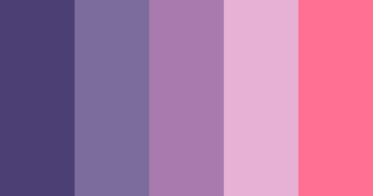 Download twilight reverie color palette PNG image (landscape)