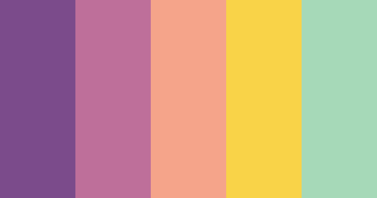 Download faded whispers color palette PNG image (landscape)