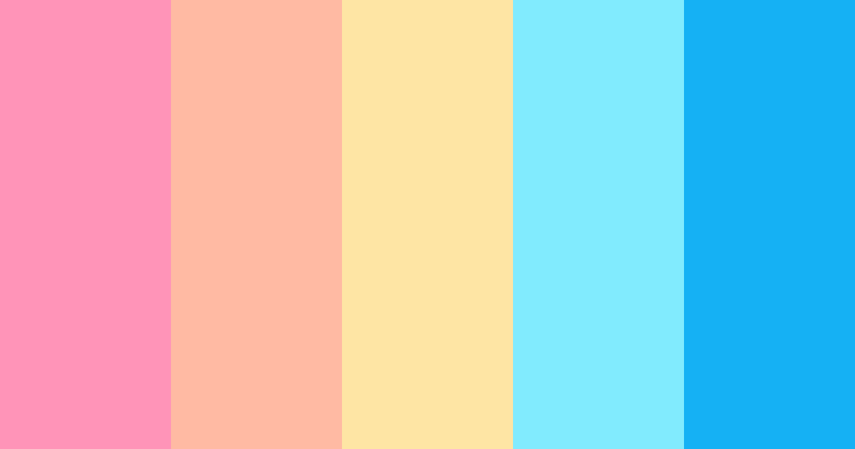 Download vibrant inspiration color palette PNG image (landscape)