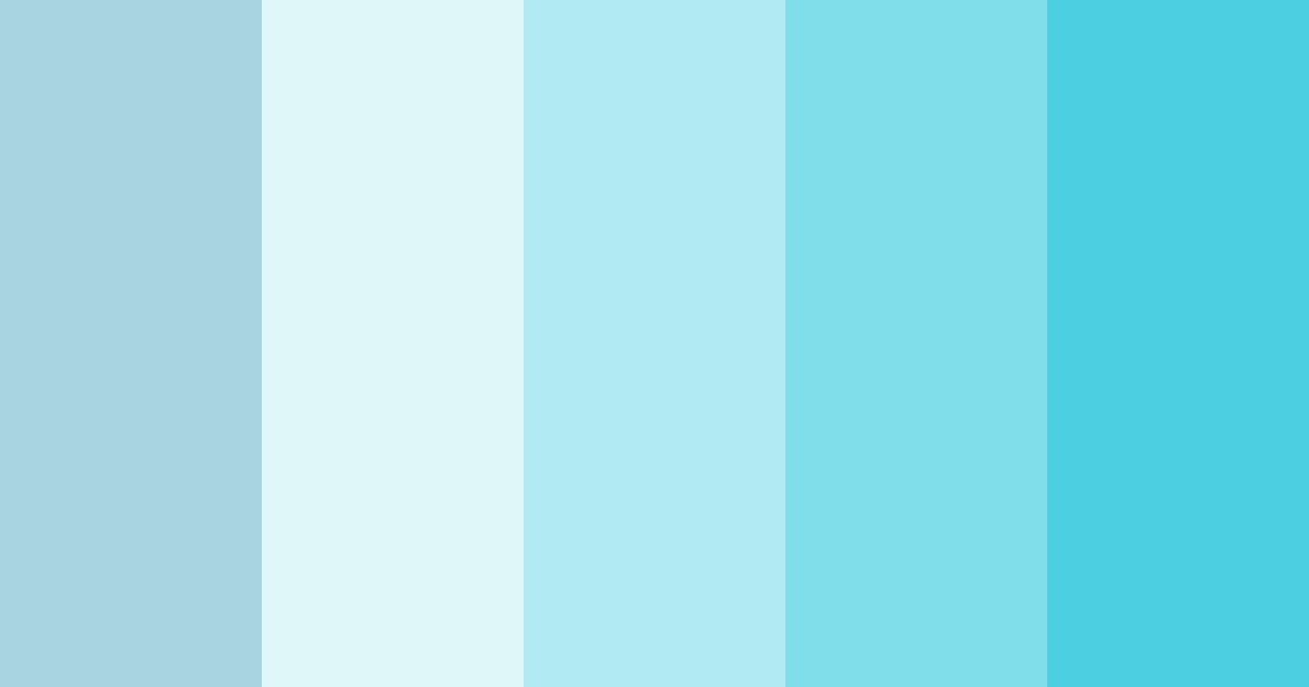 Download icy breeze color palette PNG image (landscape)