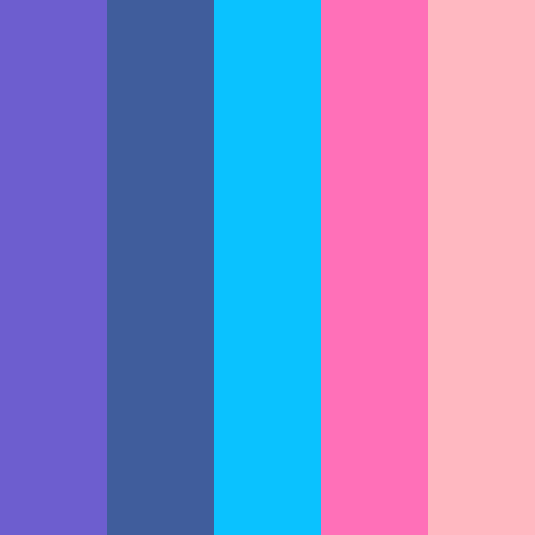 Download purple twilight color palette PNG image (square)