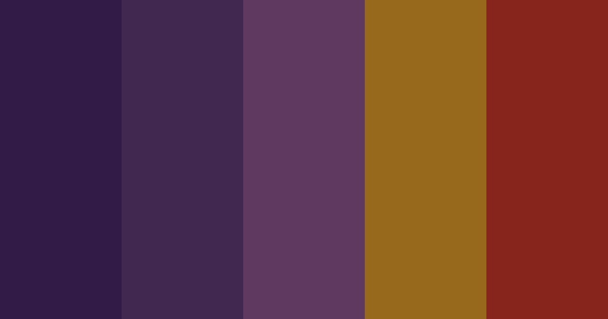 Download purple and gold witch color palette PNG image (landscape)