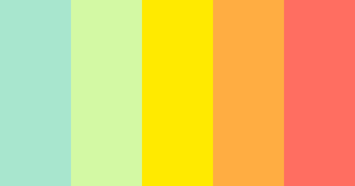 Download green apple shades color palette PNG image (landscape)