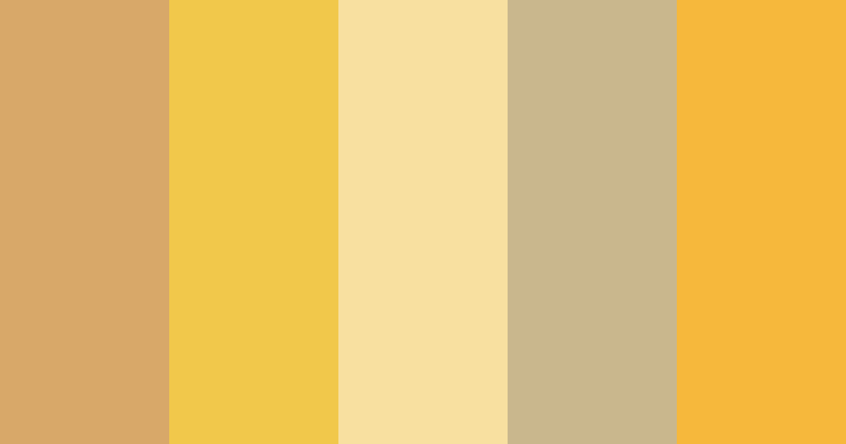 Download golden cookie color palette PNG image (landscape)