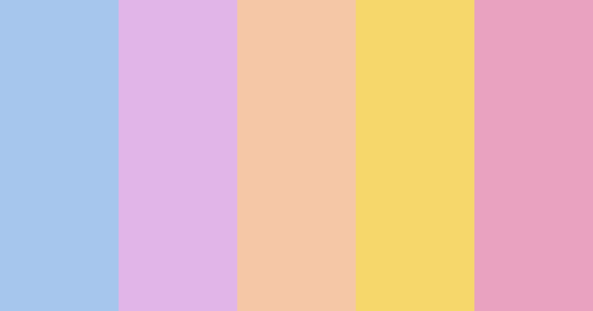 Download aster bloom color palette PNG image (landscape)