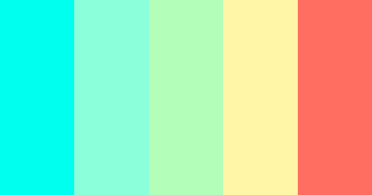 Download turquoise breeze color palette PNG image (landscape)