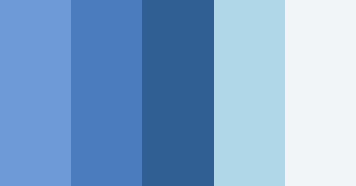 Download shades of blue moon color palette PNG image (landscape)
