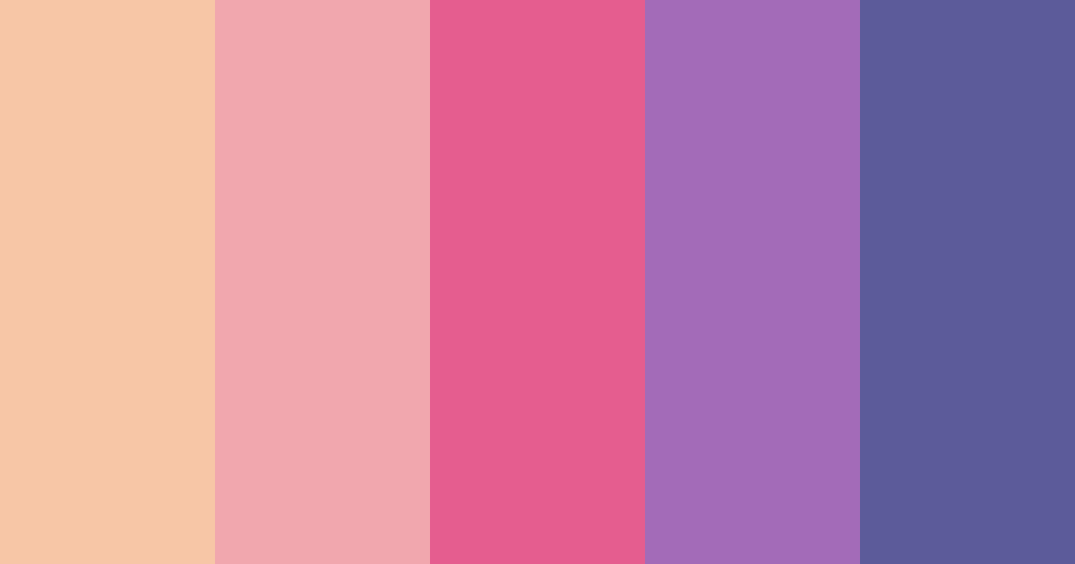 Download mystical mirage color palette PNG image (landscape)