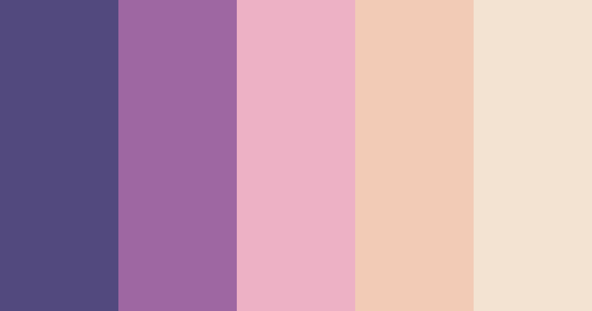 Download purple dusk color palette PNG image (landscape)