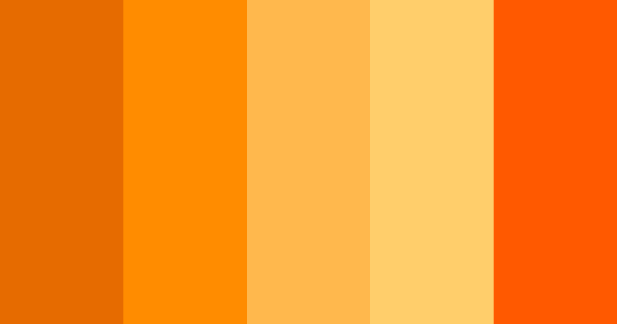 Download lasagna sunset color palette PNG image (landscape)