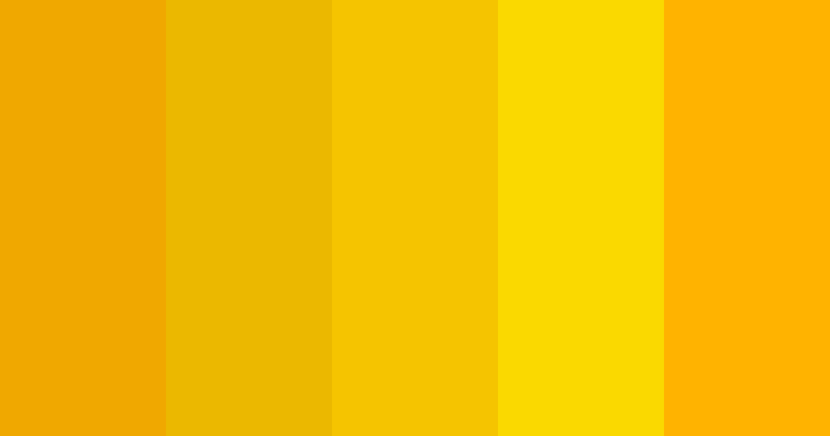 Download golden glow color palette PNG image (landscape)