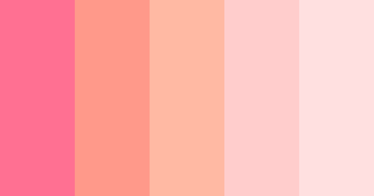 Download light pink color palette PNG image (landscape)