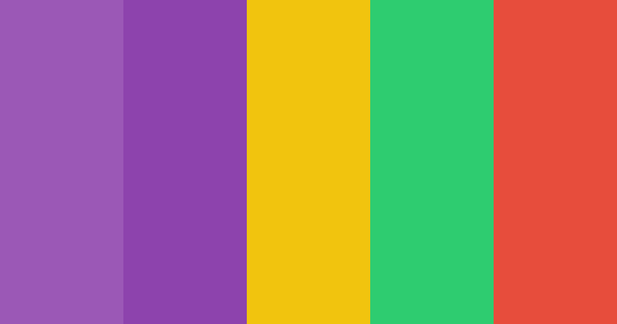 Download venusian vibes color palette PNG image (landscape)