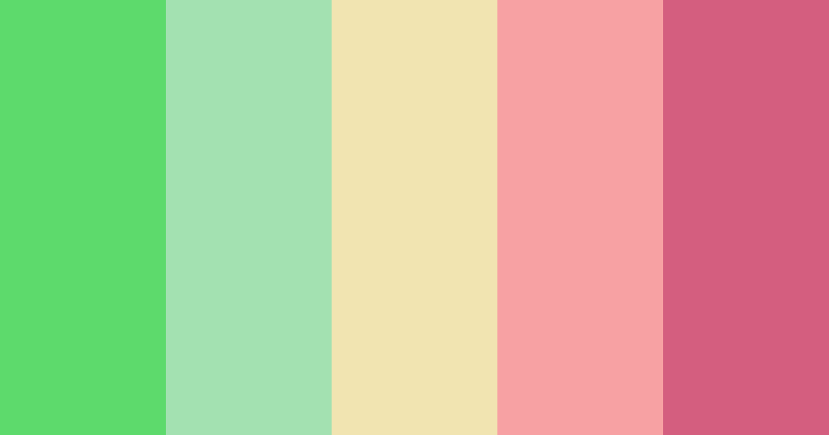 Download eden's embrace color palette PNG image (landscape)