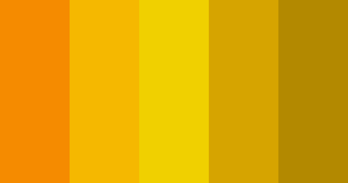 Download golden ember horizon color palette PNG image (landscape)