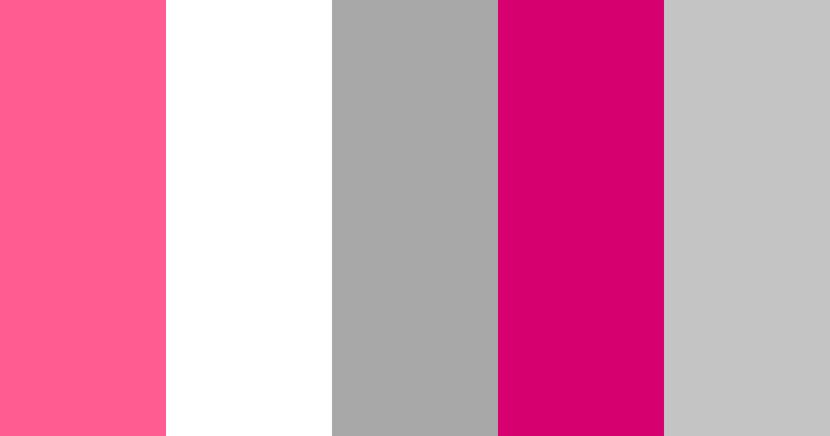 Download shades of magenta color palette PNG image (landscape)