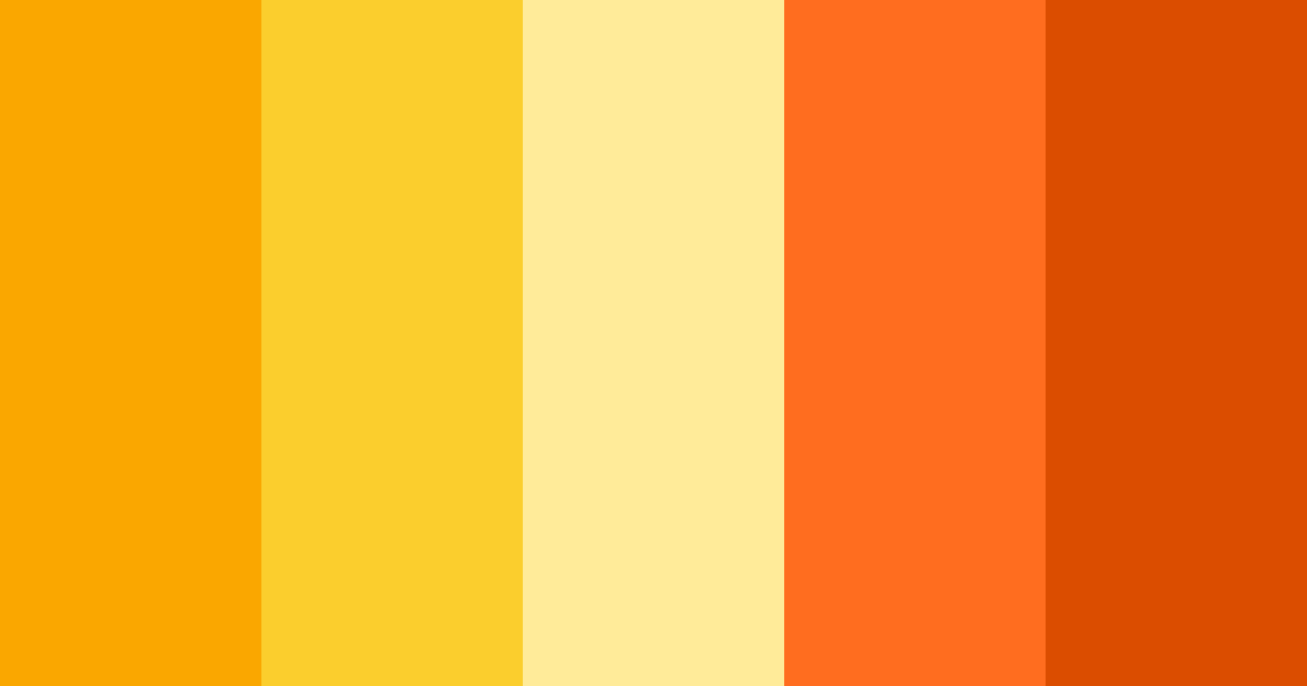 Download golden ember serenade color palette PNG image (landscape)