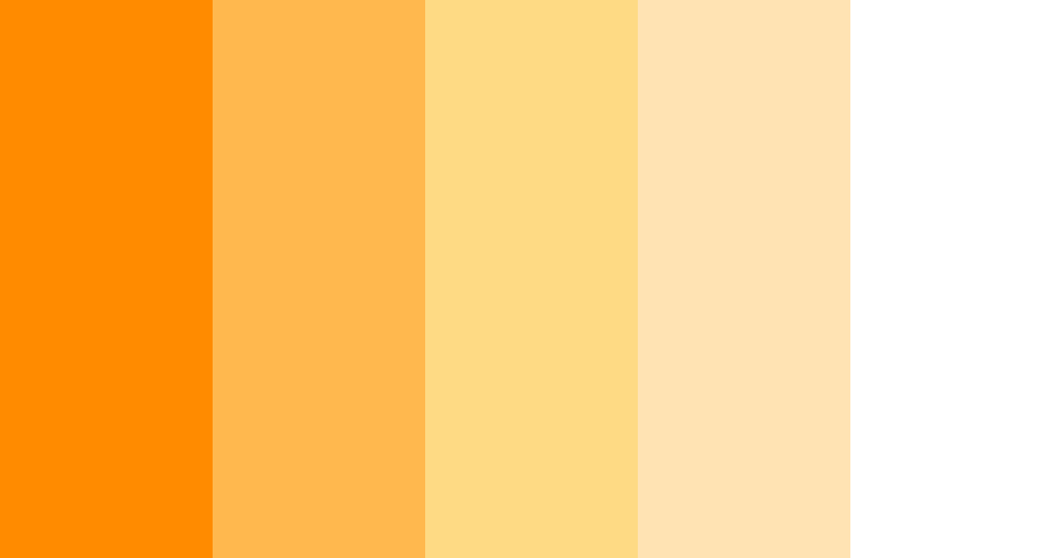 Download orange bucket color palette PNG image (landscape)
