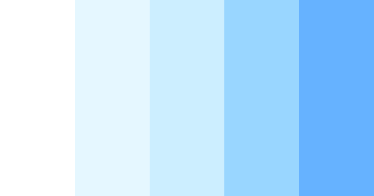 Download light blue color palette PNG image (landscape)