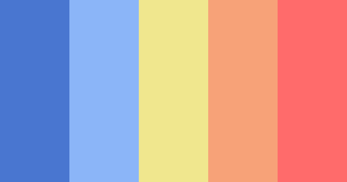 Download blue nova color palette PNG image (landscape)