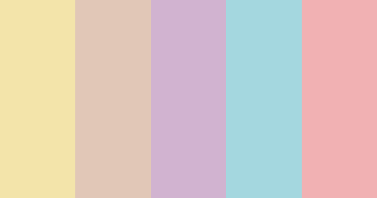 Download pastel pink color palette PNG image (landscape)
