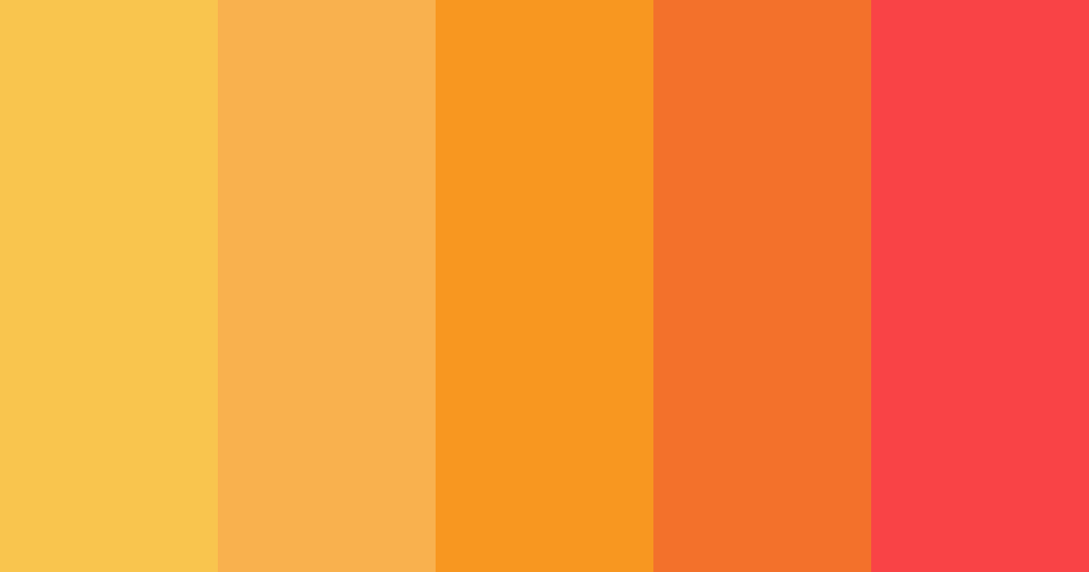 Download designer's sunrise color palette PNG image (landscape)