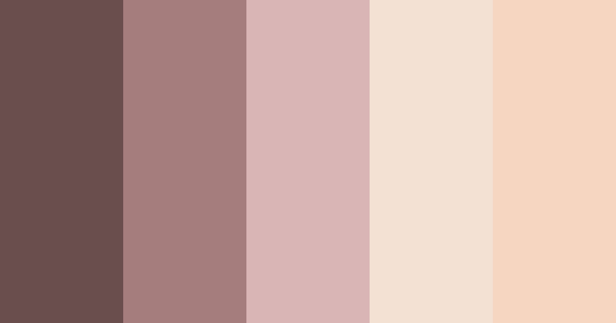 Download desert rose hues color palette PNG image (landscape)