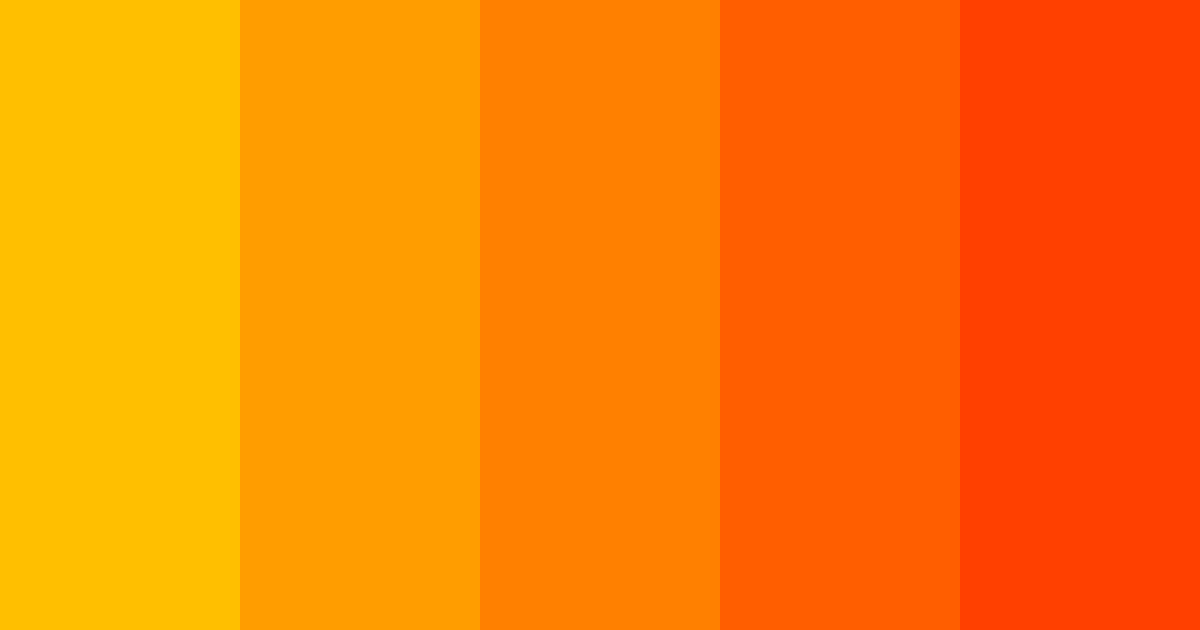 Download amber sunset color palette PNG image (landscape)
